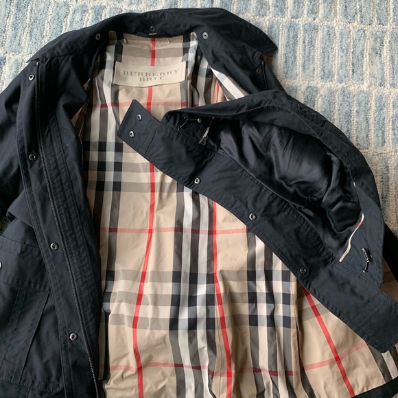 Burberry Brit Trench Coat with detachable hood - Picture 5 of 16